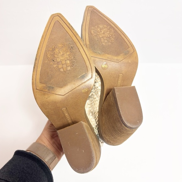 VINCE CAMUTO VC GIGIETTA SNEAKESKIN WOMEN BOOTS SIZE 6 NO BOX - Picture 6 of 8